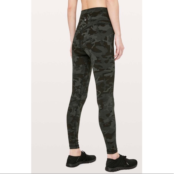 lululemon align camo green